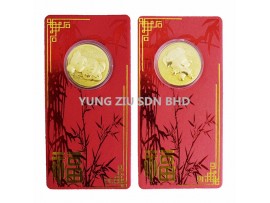 GOLDEN PIG COMMEMORATIVE COIN(4CM)(1PCS)CNY(12085)